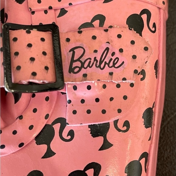 Barbie rain boots with Barbie heads in a size XS 7/8 - Picture 5 of 16